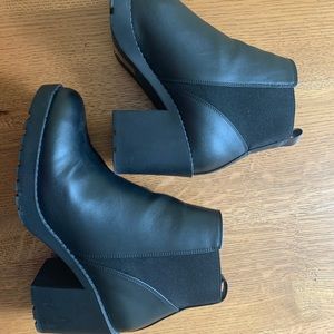 h&m black booties